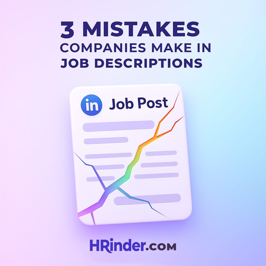 🚫 Stop Hurting Your Employer Brand: 3 Critical Job Description Mistakes to Fix NOW! 📝